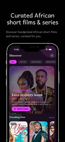 AfroShorts - Afro Drama & TV screenshot