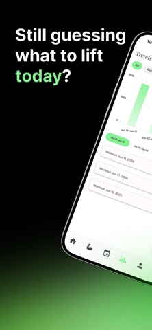 kri8.fit - AI workout tracker screenshot