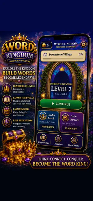 Word Kingdom: Crossword screenshot 2
