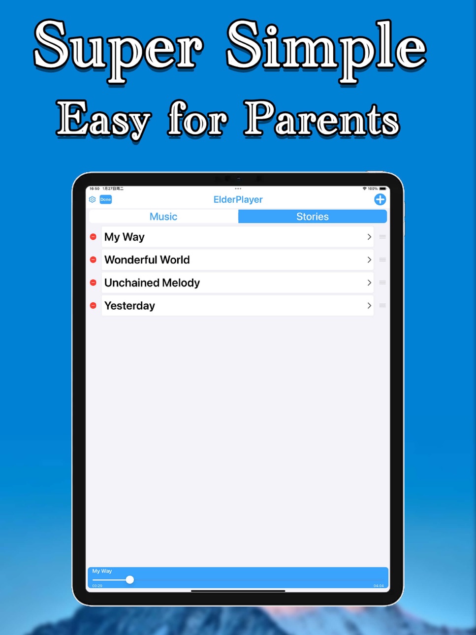iPad screenshot