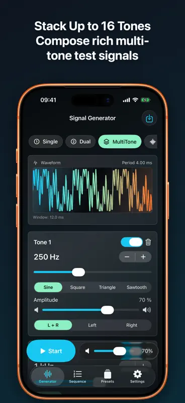 Signal & Frequency Generator screenshot 8 of 8