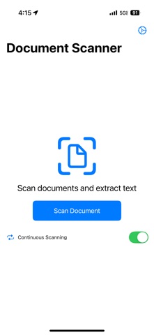 Quick & Simple Doc Scanner screenshot