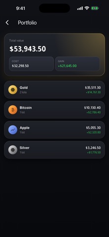 Qima: Gold & Portfolio screenshot 7
