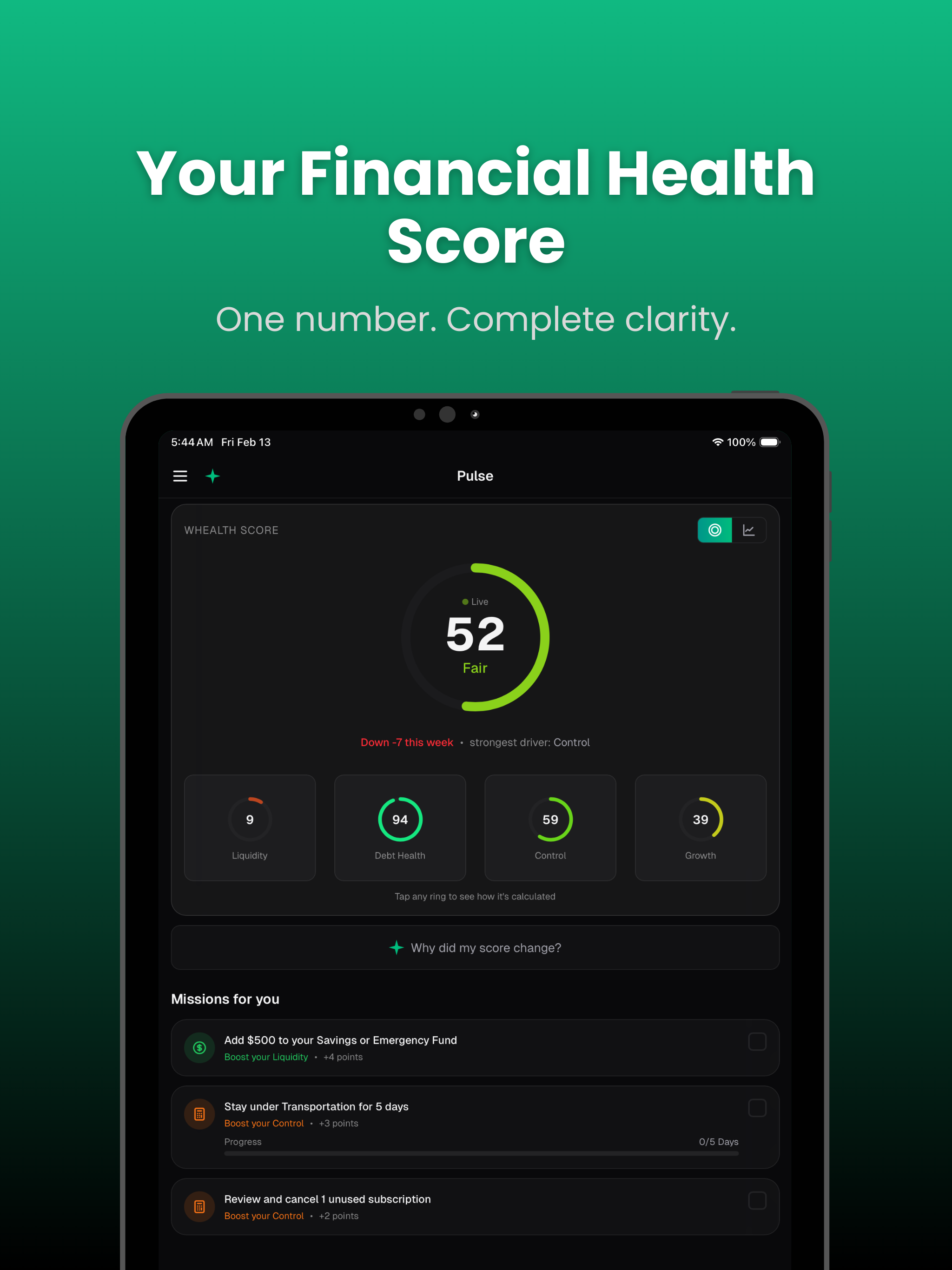 Whealth: AI Personal Finance
