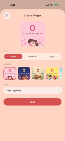 My Love: In Love Days Counter iPhone screenshot