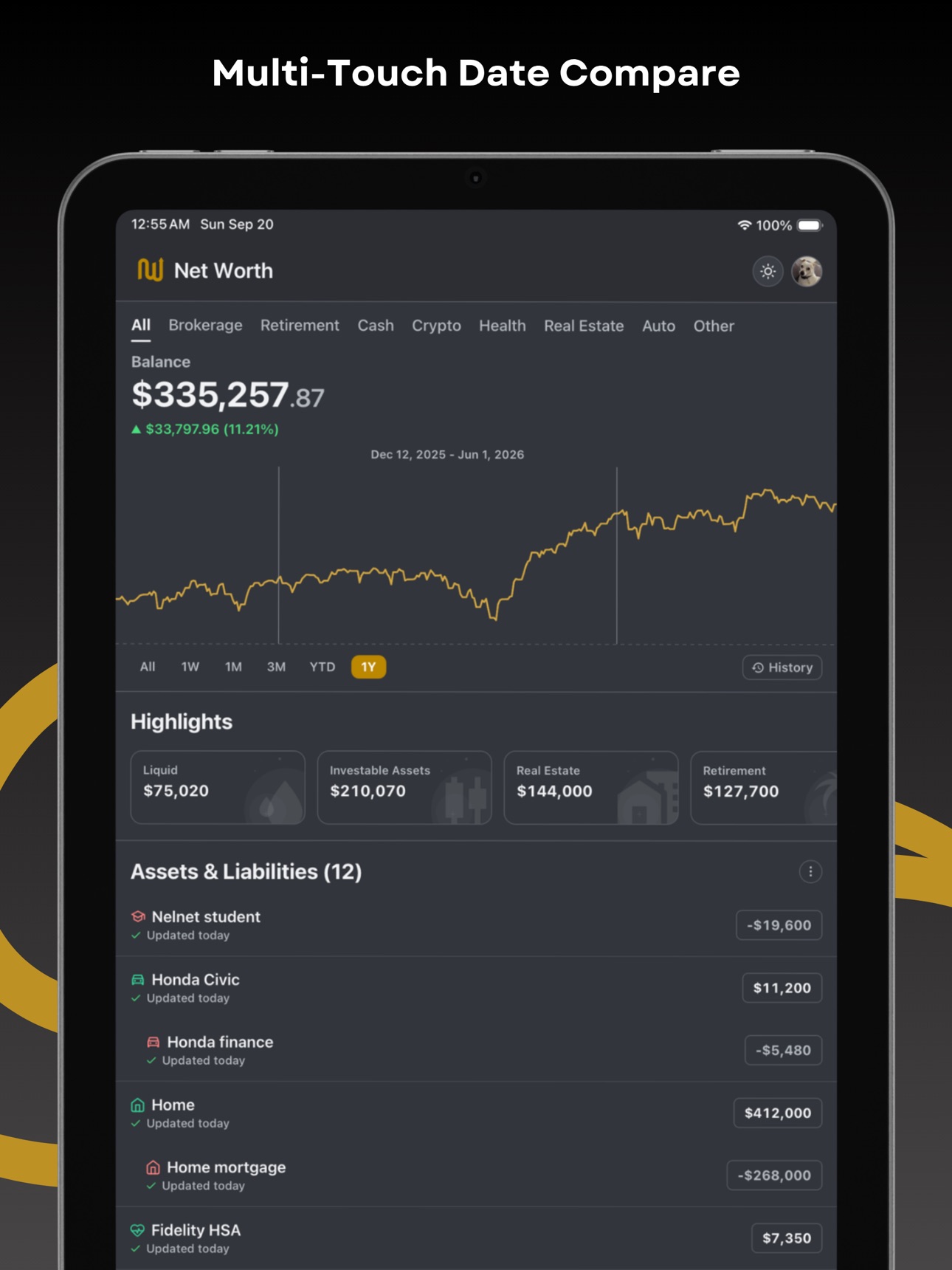 Screenshot 10 of Net Worth Tracker & Projector