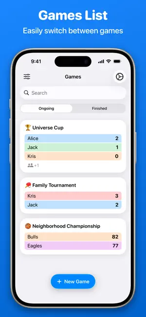Game Score Keeper: Skoro screenshot 3