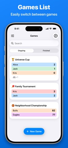 Game Score Keeper: Skoro Screenshot 3 of 9