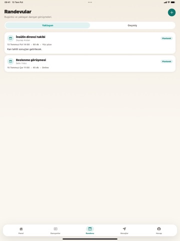 DietNode iPad screenshot