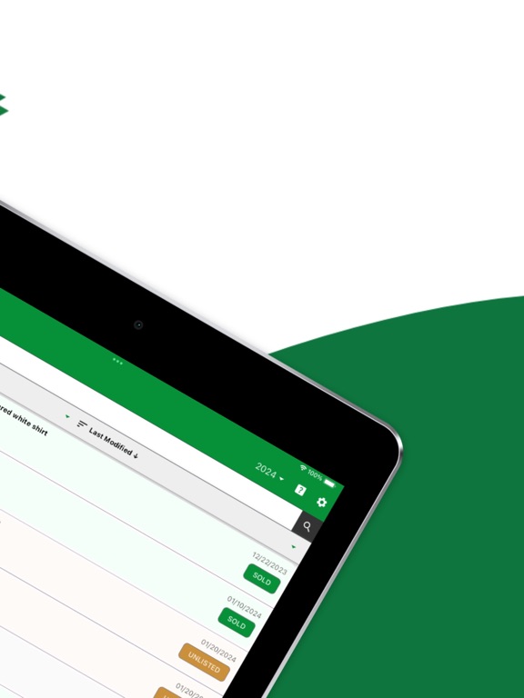 Flippd - Resellers, Inventory iPad screenshot 2 - Business app