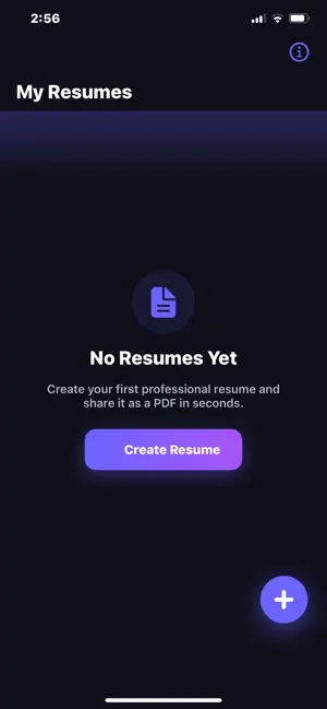 Resume Builder Studio screenshot 1