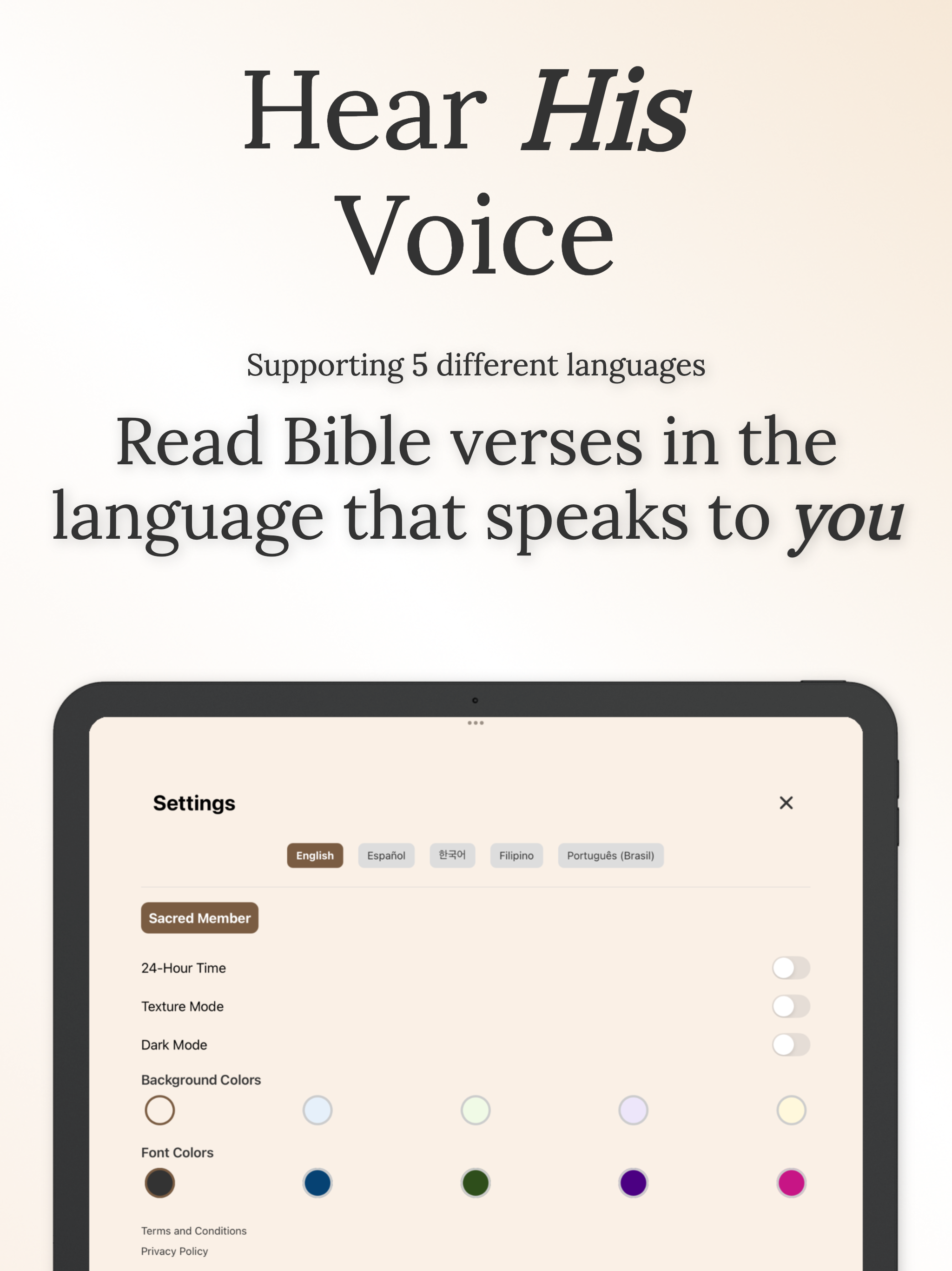 Bible Clock: Holy Hours