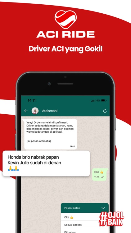 ACI - Ojek Online Indonesia screenshot-4