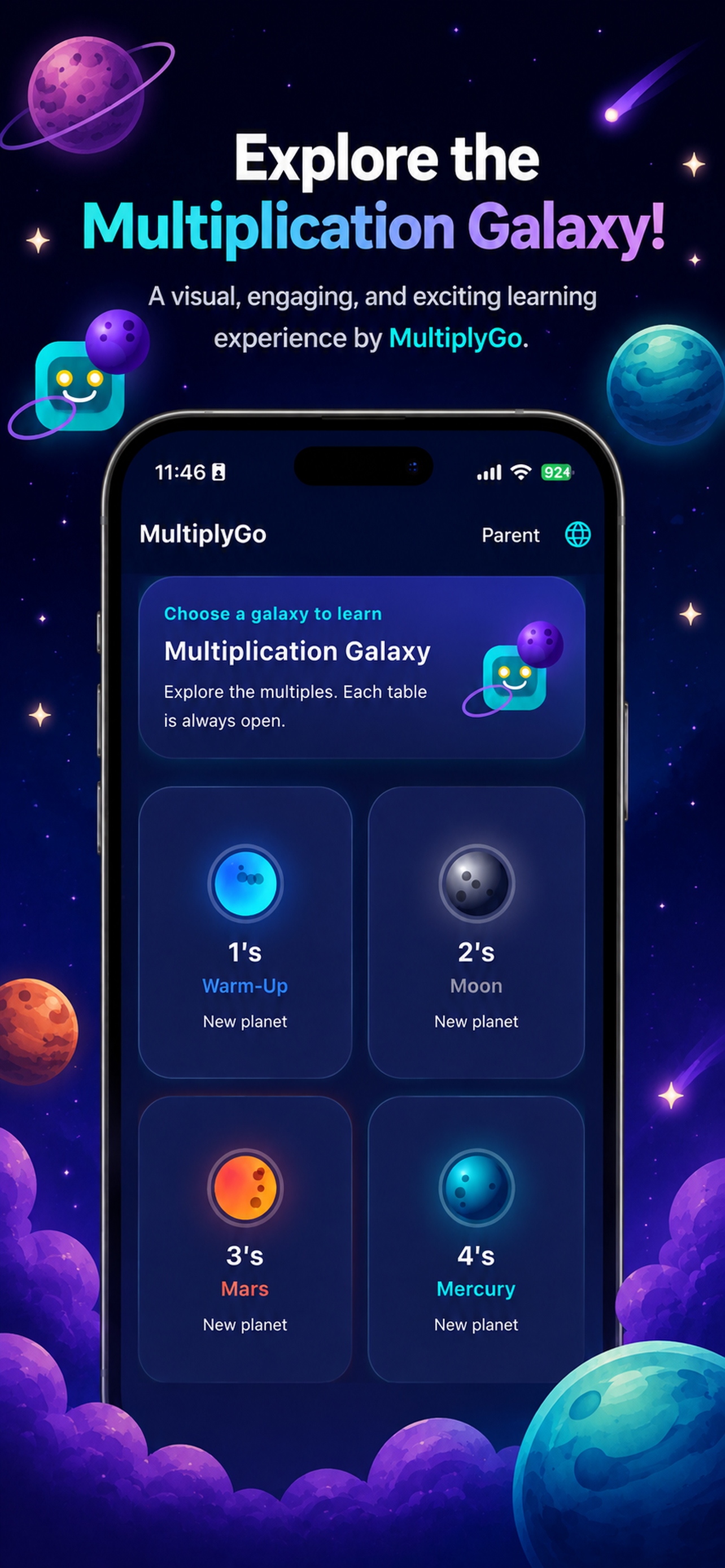 MultiplyGo - Times Tables screenshot 2