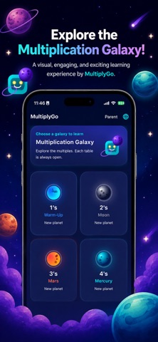 MultiplyGo: Times Tables Math Screenshot 2 of 6