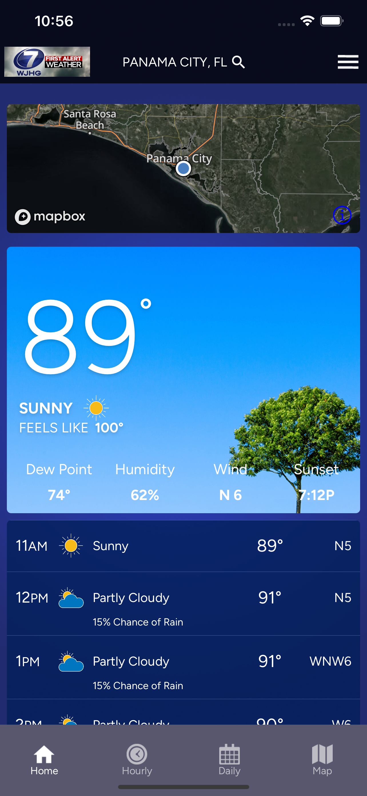 WJHG First Alert Weather screenshot 1