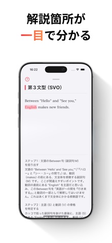 英文解釈 - En.Analyzer iPhone screenshot