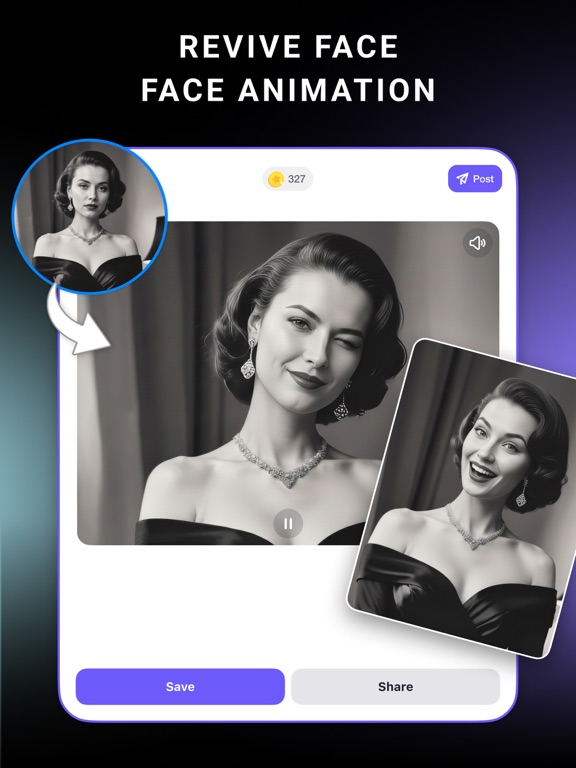 AI Picture to video : StoryZ iPad screenshot 4 - Photo & Video app