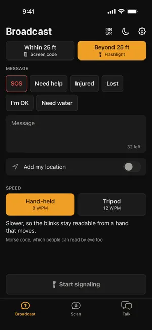 Signal Beacon screenshot 1