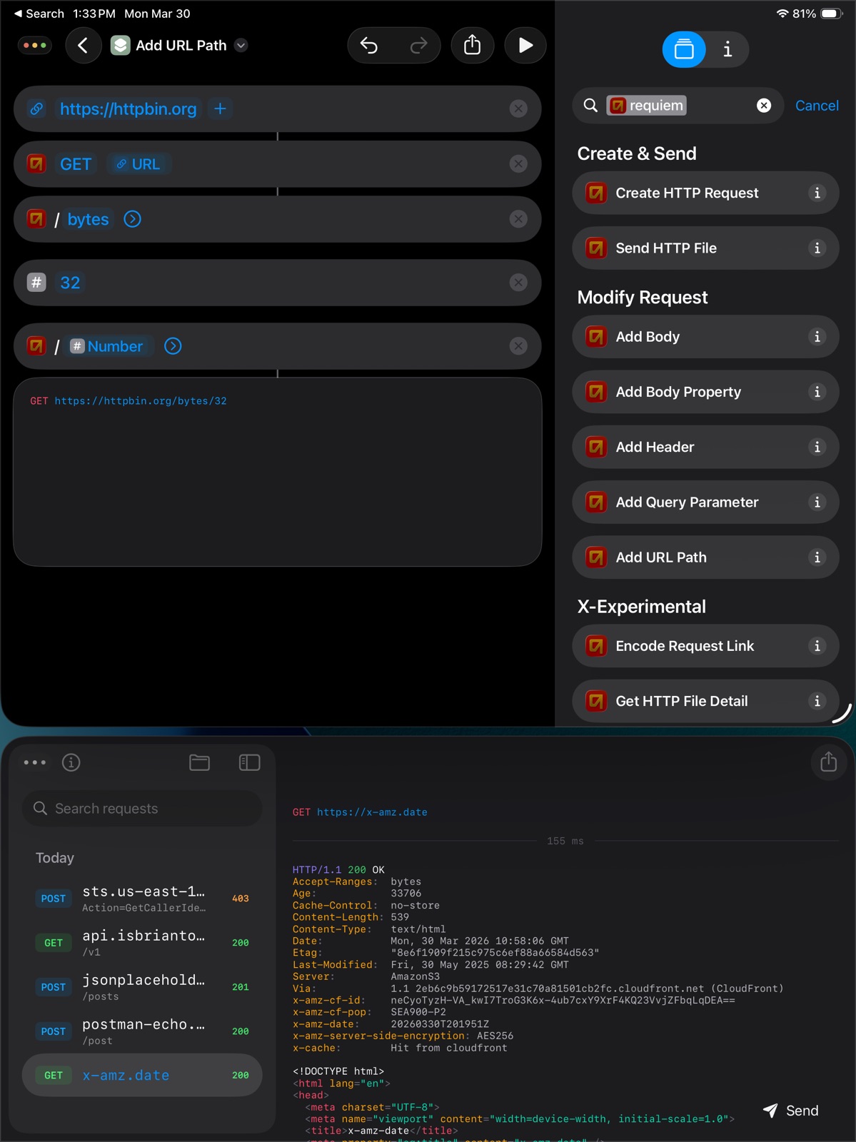 requiem.http ipad screenshot 4