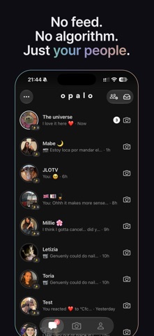 Opalo: Share Photos & Journal iPhone screenshot