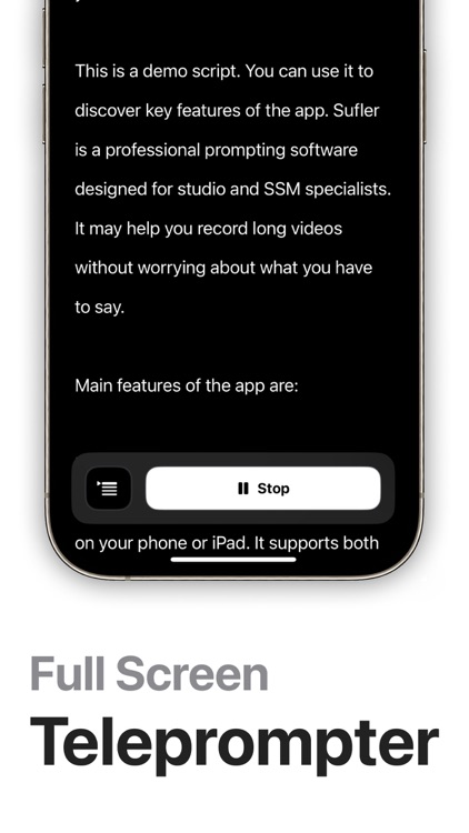 Teleprompter: Sufler