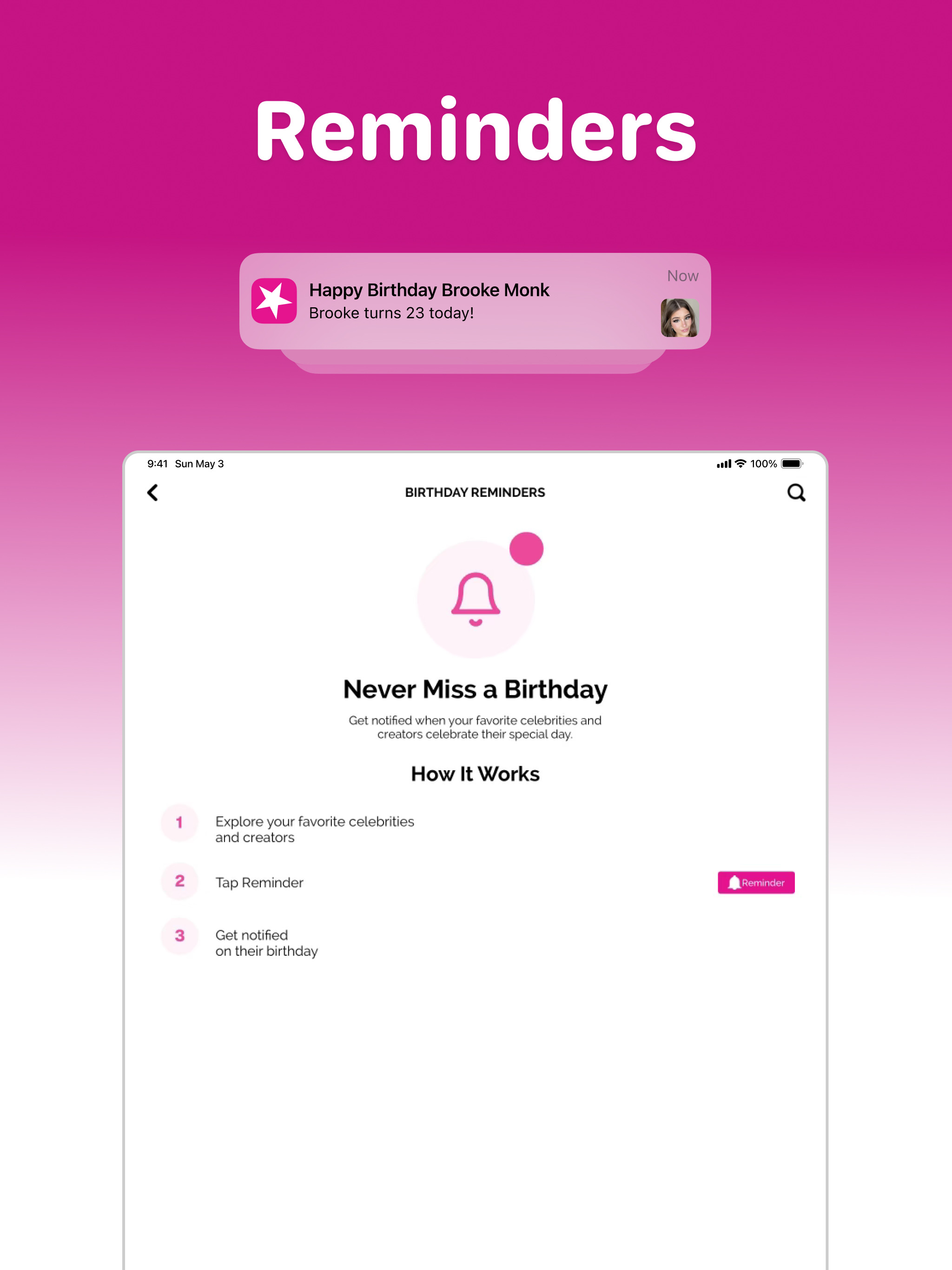 Famous Birthdays screenshot 10