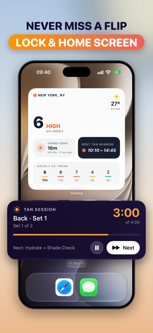 SPF Tanning: UV Index Tracker screenshot 4