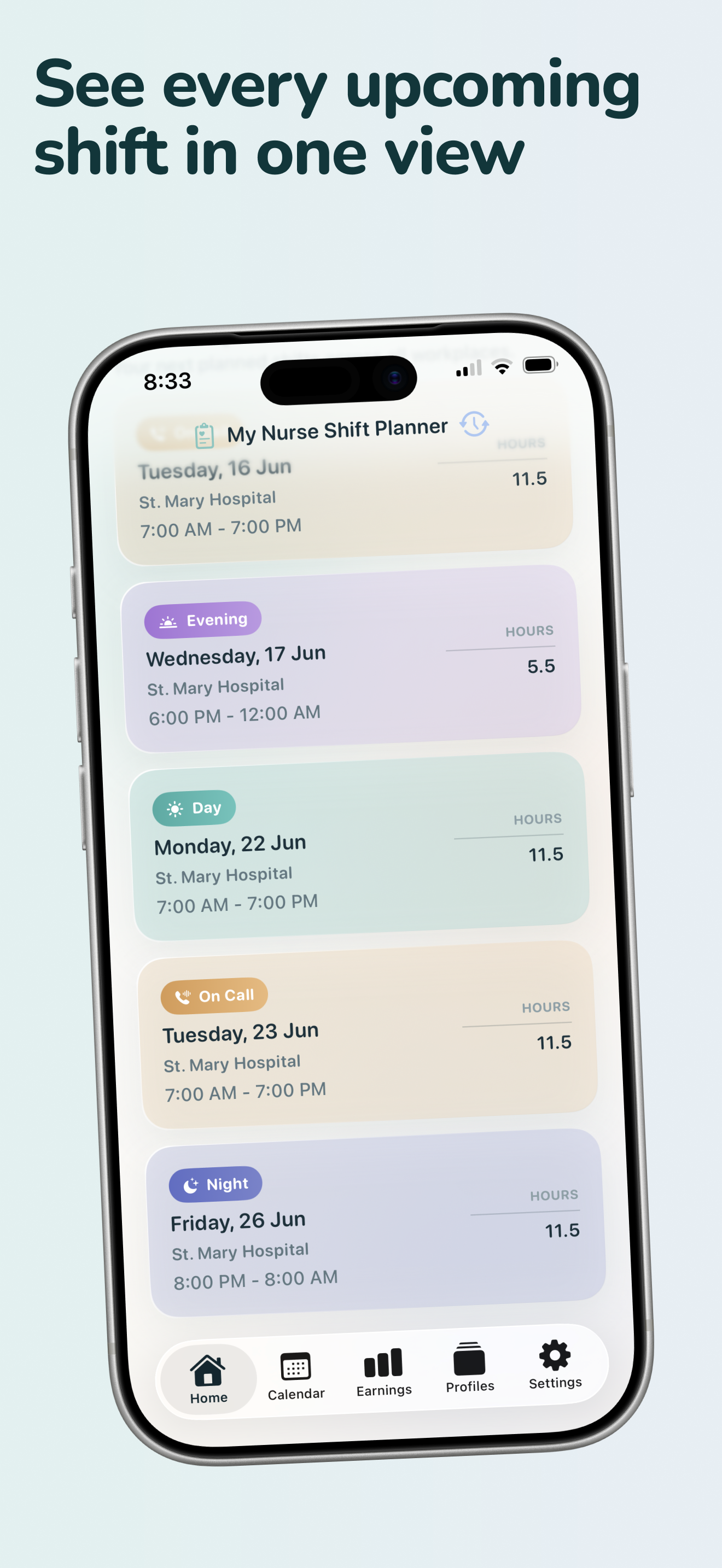 My Nurse Shift Planner screenshot 2