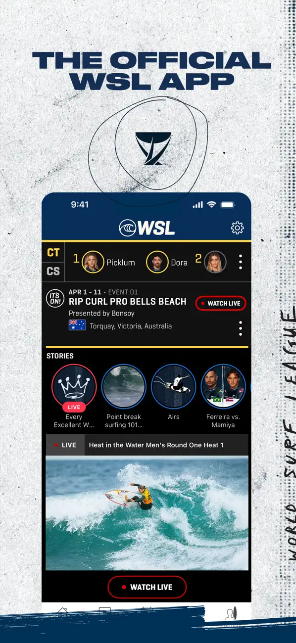 Screenshot #1 pour World Surf League