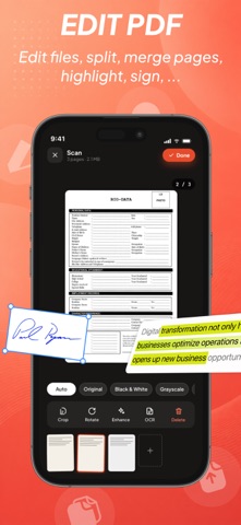 OnePDF: Scanner & Editor Screenshot 3 of 6