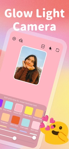 LightCam - Selfie Glow Camera Screenshot 2 of 6