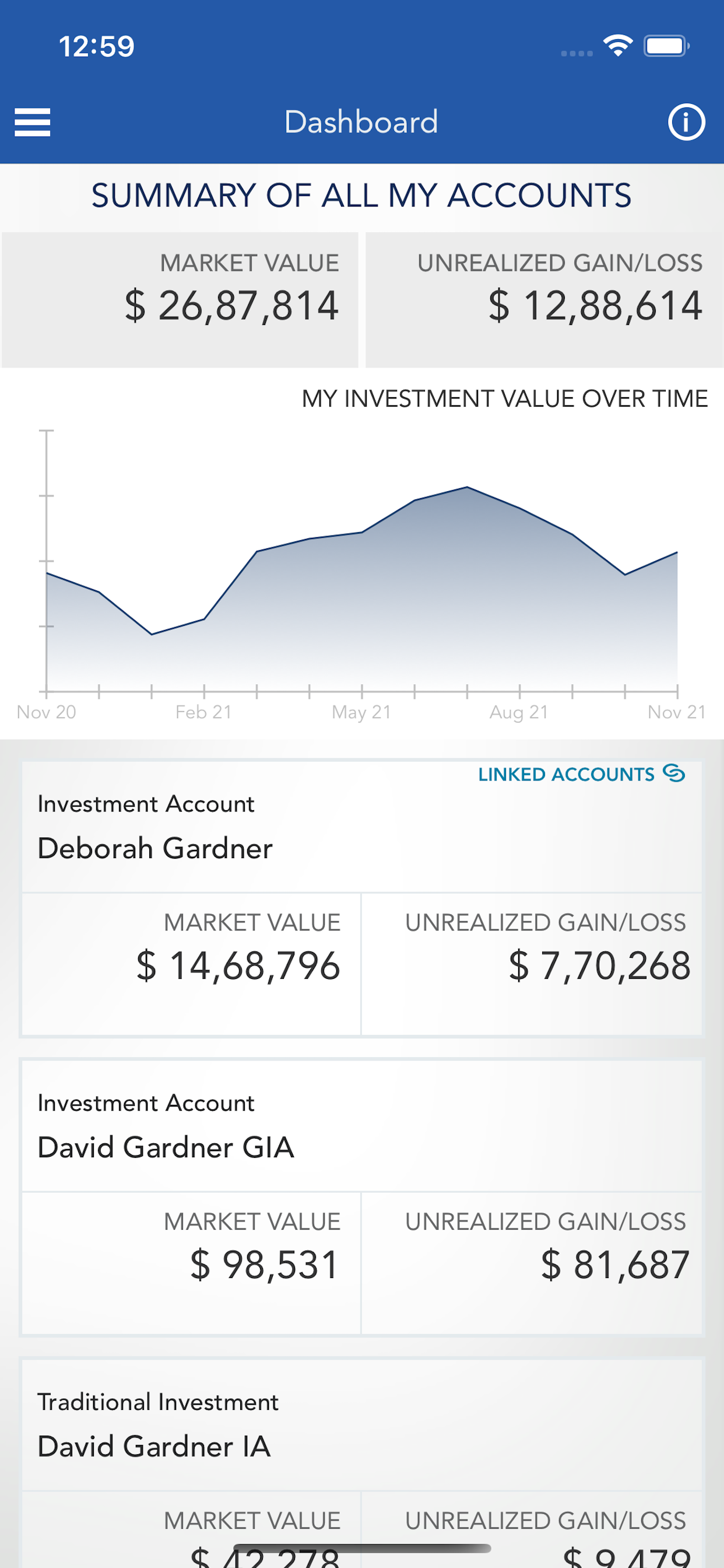 Hancock Whitney Total Wealth screenshot 2