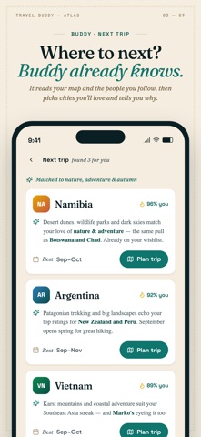 Travel Buddy: Trip Tracker Screenshot 3 of 9
