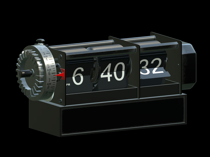 Flip Clock 3D  Study Time