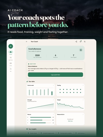 Kenki: Calorie Counter & Gym iPad screenshot