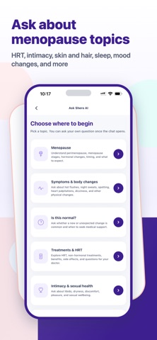 Shero: Menopause & Cycles Screenshot 6 of 10