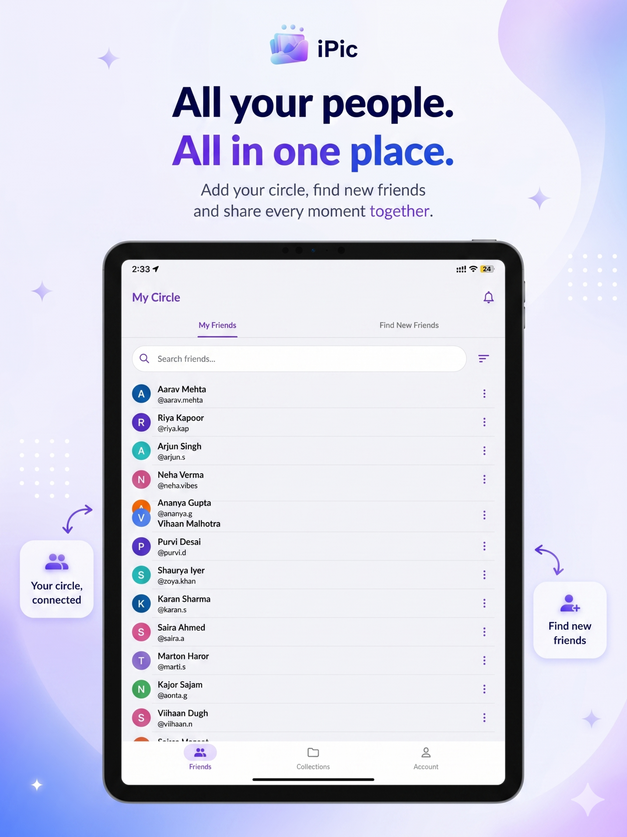 iPic: Sync, Share & Store