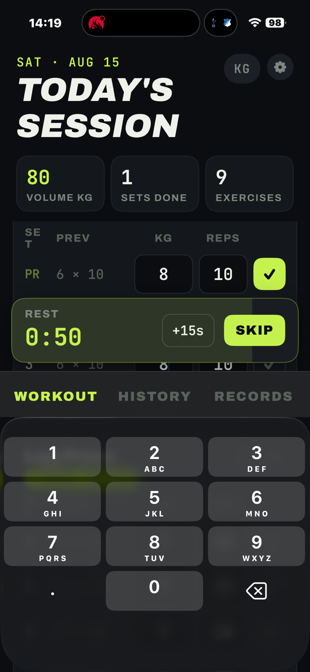 Iron Log Weight Training screenshot 3