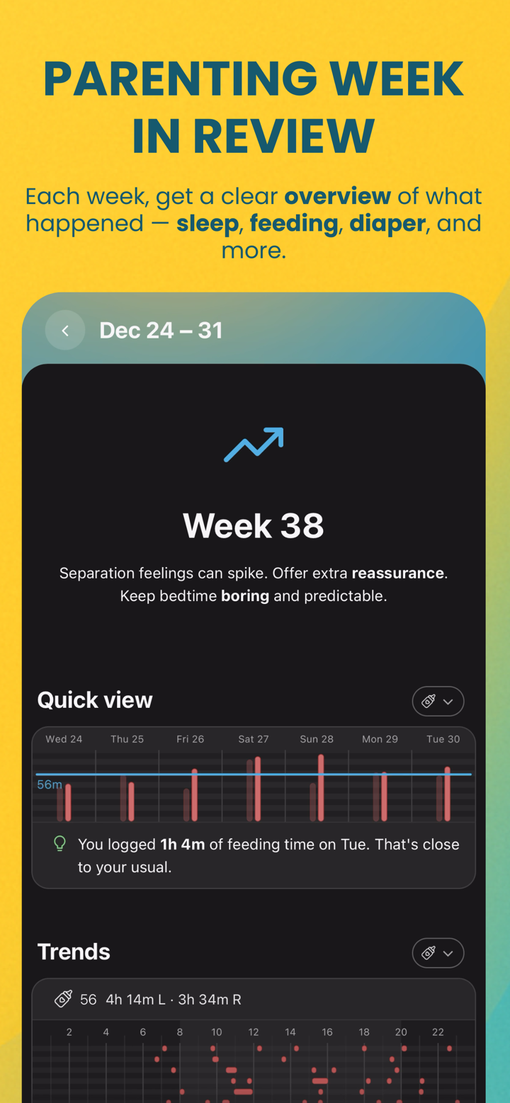 Nurtura Daily: Baby Tracker screenshot 4