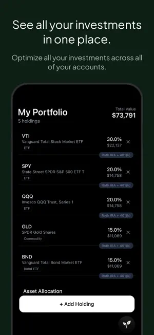 Sapling: Test Your Investments screenshot 2