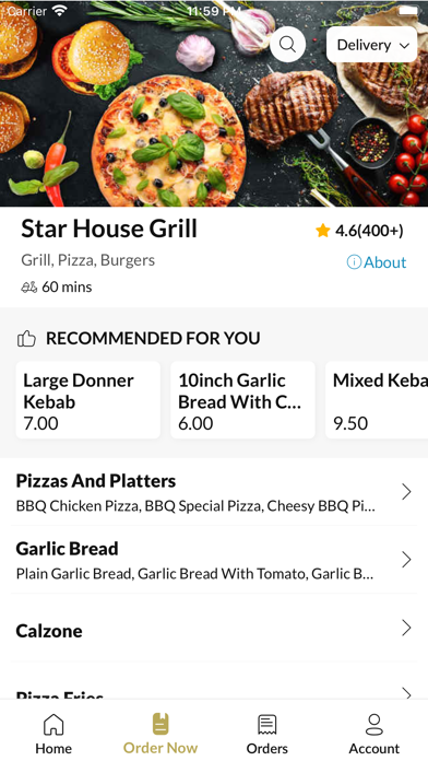 Star House Grill Cleethorpes Screenshot