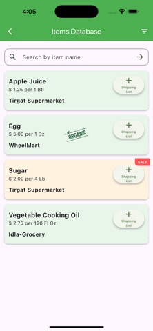 Where2Shop: Shopping Database Screenshot 2 of 8