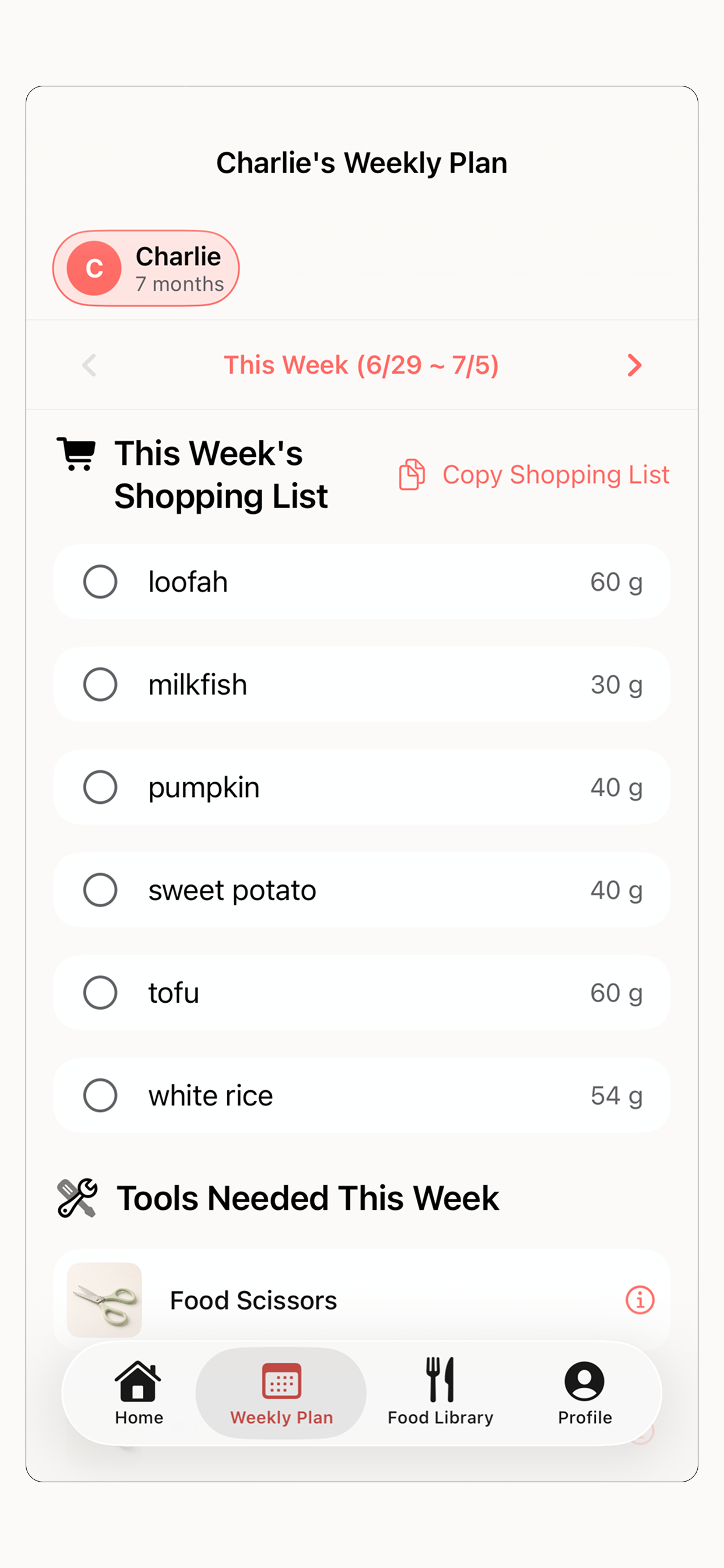 Baby Solid Food Helper screenshot 4