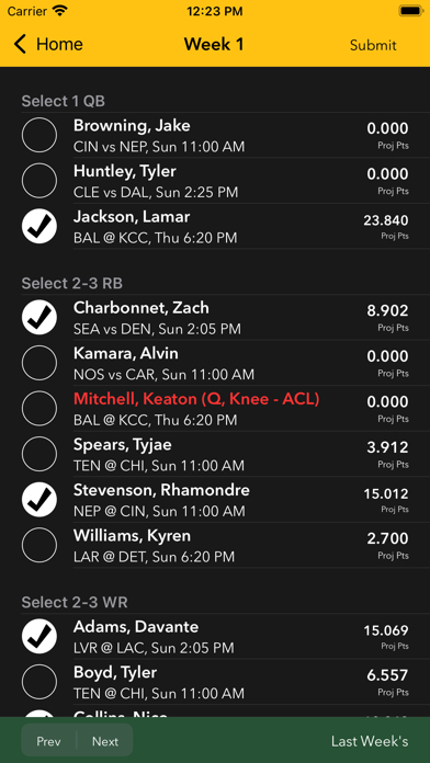 MFL Mobile 2024 Screenshot