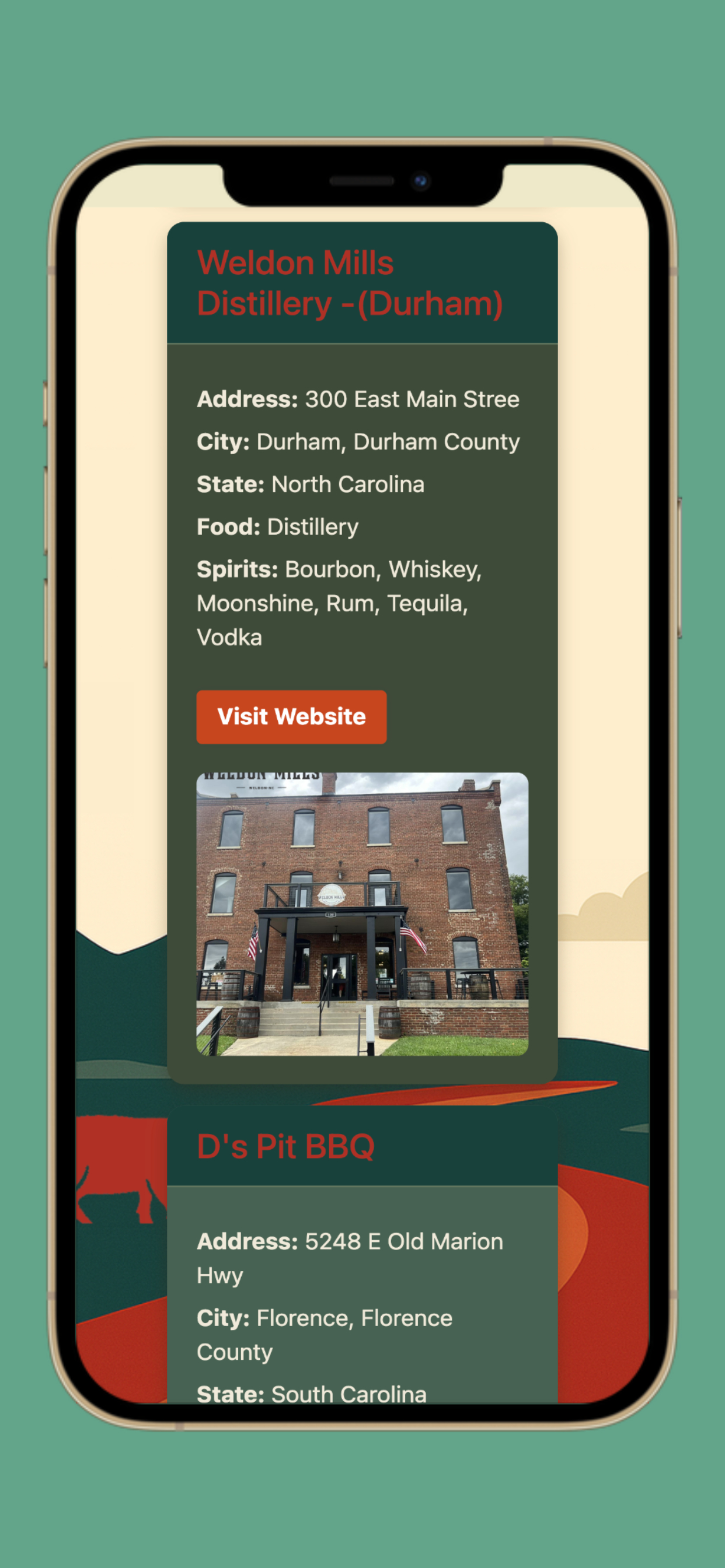 Carolinas Bourbon & BBQ Trail