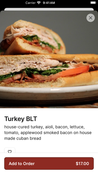 Pinch Kitchen+Bar iPhone screenshot 3 - Food & Drink app