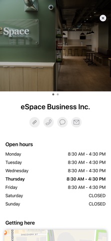 eSpace Business Inc. screenshot