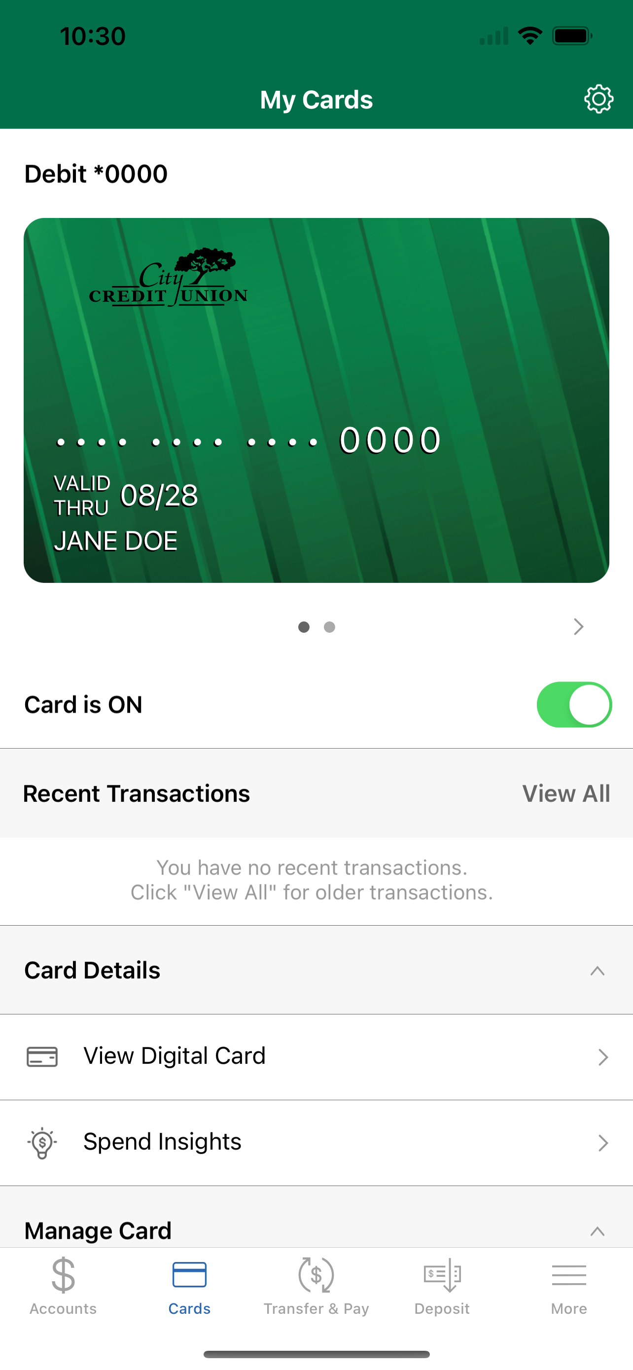 City Credit Union Independence screenshot 6