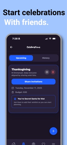 Gift Ideas - Family & Friends iPhone screenshot